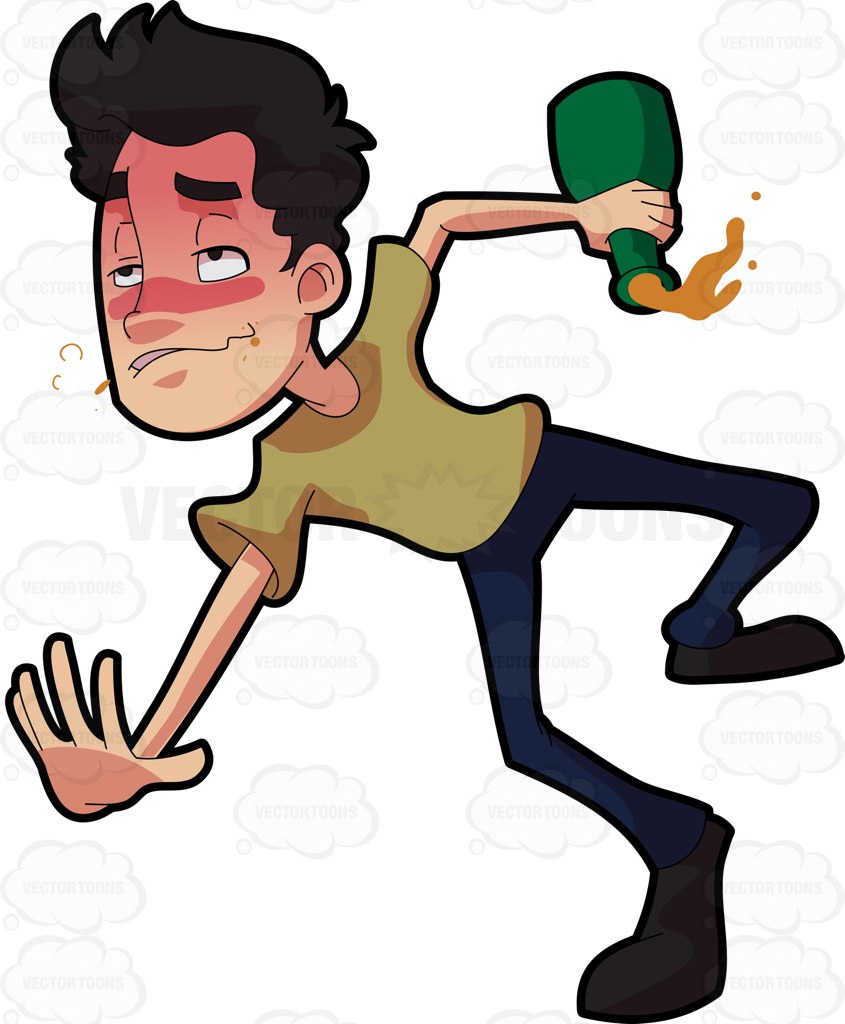 845x1024 Drunk Man Clipart