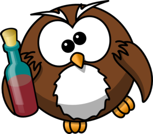 300x264 Drunk Owl Clip Art