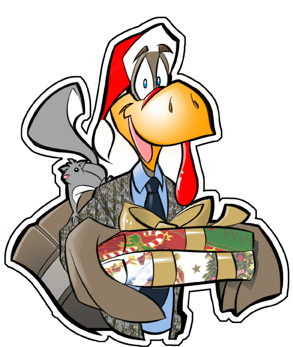 600x709 Drunk Turkey Picture