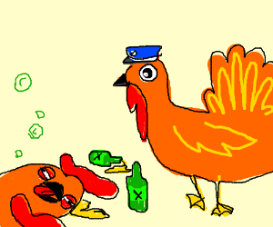 300x250 Police Turkey Is A Raging Alcoholic.