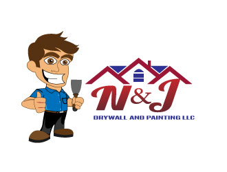 330x250 Nampj Drywall, Taping Amp Painting Llc Logo Design