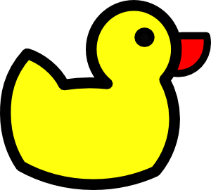 300x270 Ducky Clip Art Free Vector 4vector