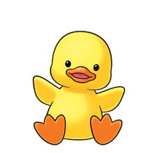 220x220 Baby Duck Clip Art