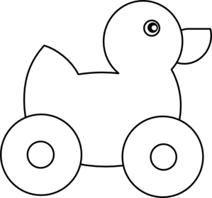 299x279 Rubber Duck Truck Clip Art