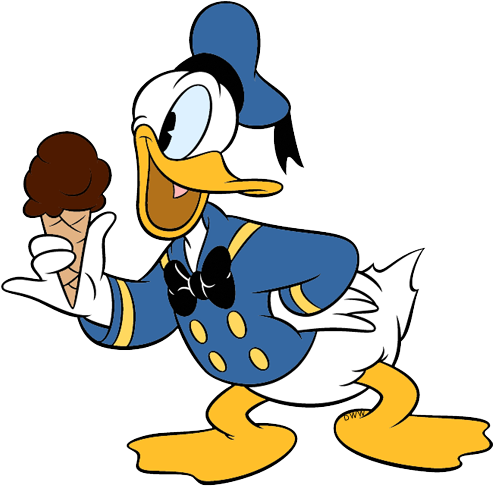 500x491 Top 96 Donald Duck Clip Art