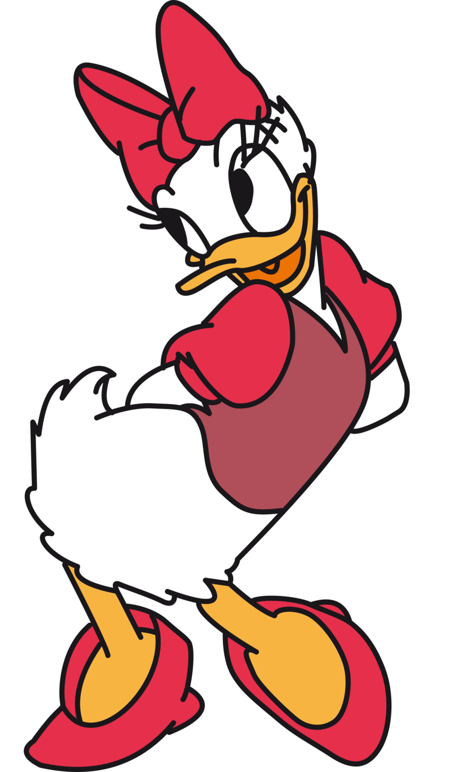 900x1526 Top 98 Daisy Duck Clip Art