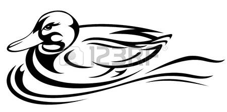 450x223 Mandarin Duck Clipart Duck Hunting