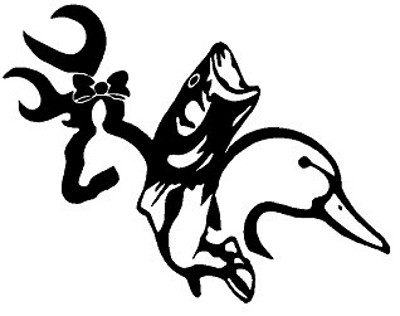 400x316 Buck Clipart Duck Hunting