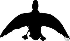 300x176 Silhouette Landing Duck Hunting Decal 8.5 X 5 Ebay