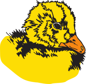 298x294 Duckling In The Grass Png, Svg Clip Art For Web