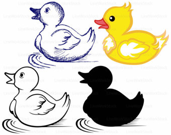 340x270 Duckling Clipart Etsy