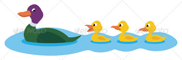 590x197 Pond Clipart Duck Duckling