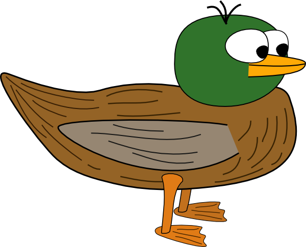 600x485 Duck Clip Art