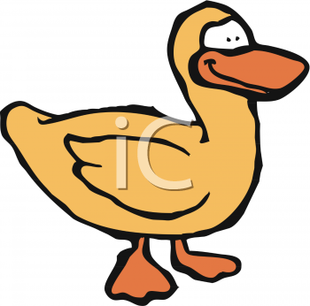 350x346 Happy Duck Clip Art