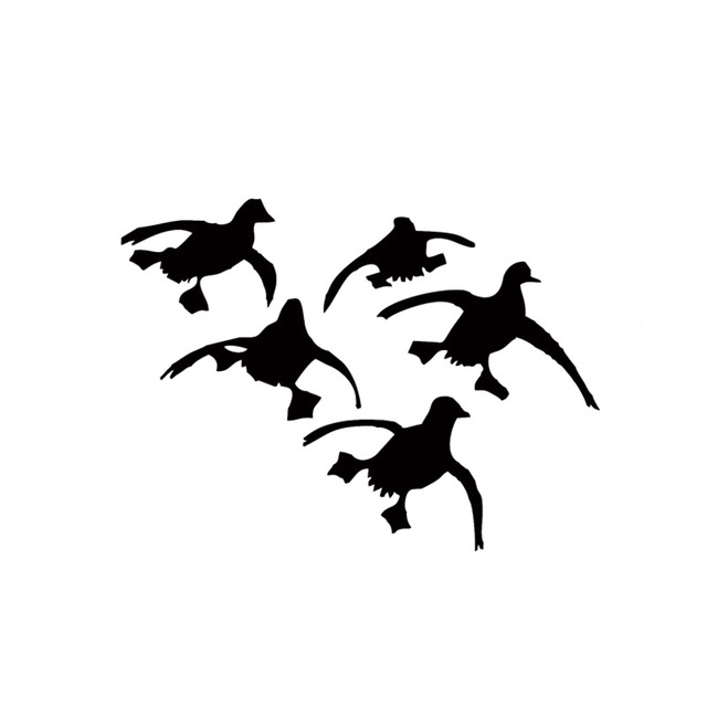 640x640 Flying Ducks Landing Hunting Decals Sticker Waterfowl Dynasty Duck