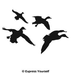 250x250 Waterfowl Auto And Wall Decals
