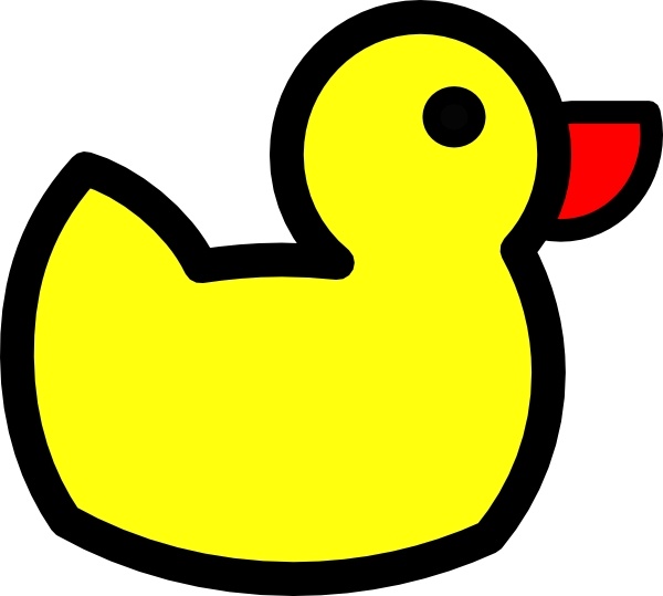 600x539 Ducky Clip Art Free Vector In Open Office Drawing Svg ( Svg