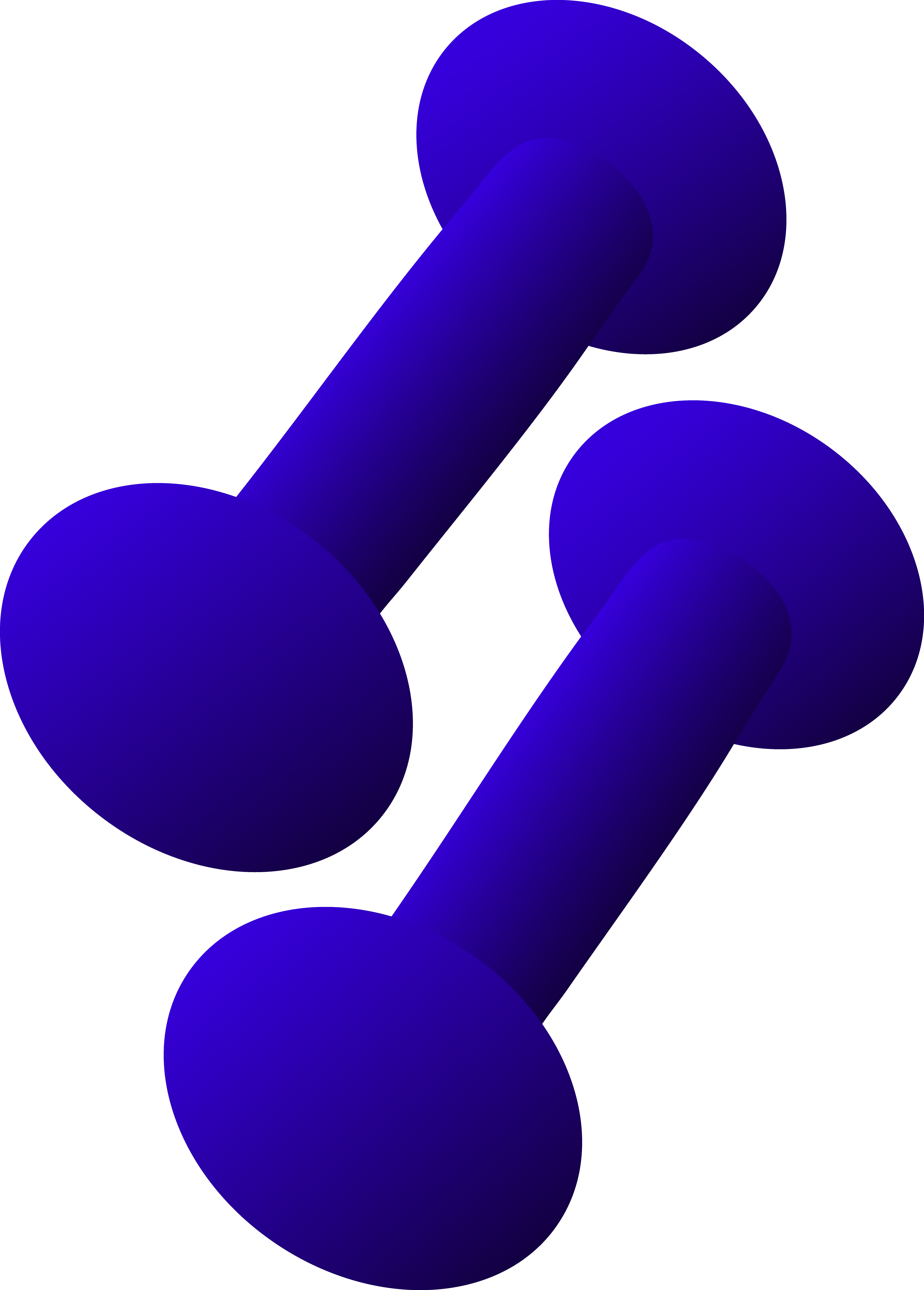 4019x5612 Two Blue Hand Weights