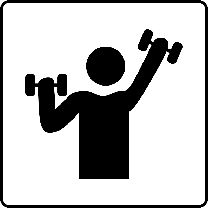 800x800 Weights Clip Art Download
