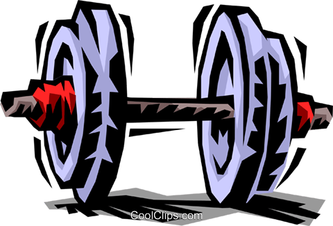 480x325 Dumbbellweightlifting Royalty Free Vector Clip Art Illustration