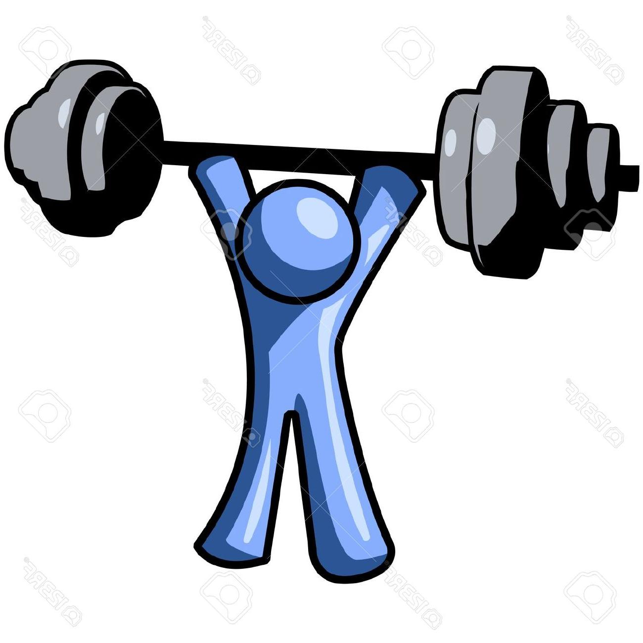 1300x1300 Best 15 Blue Man Lifting Weights Clipart Drawing