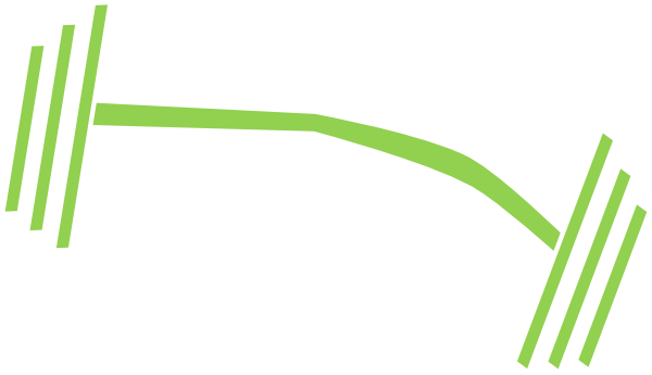 600x345 Green Barbell Dumbbell Clip Art