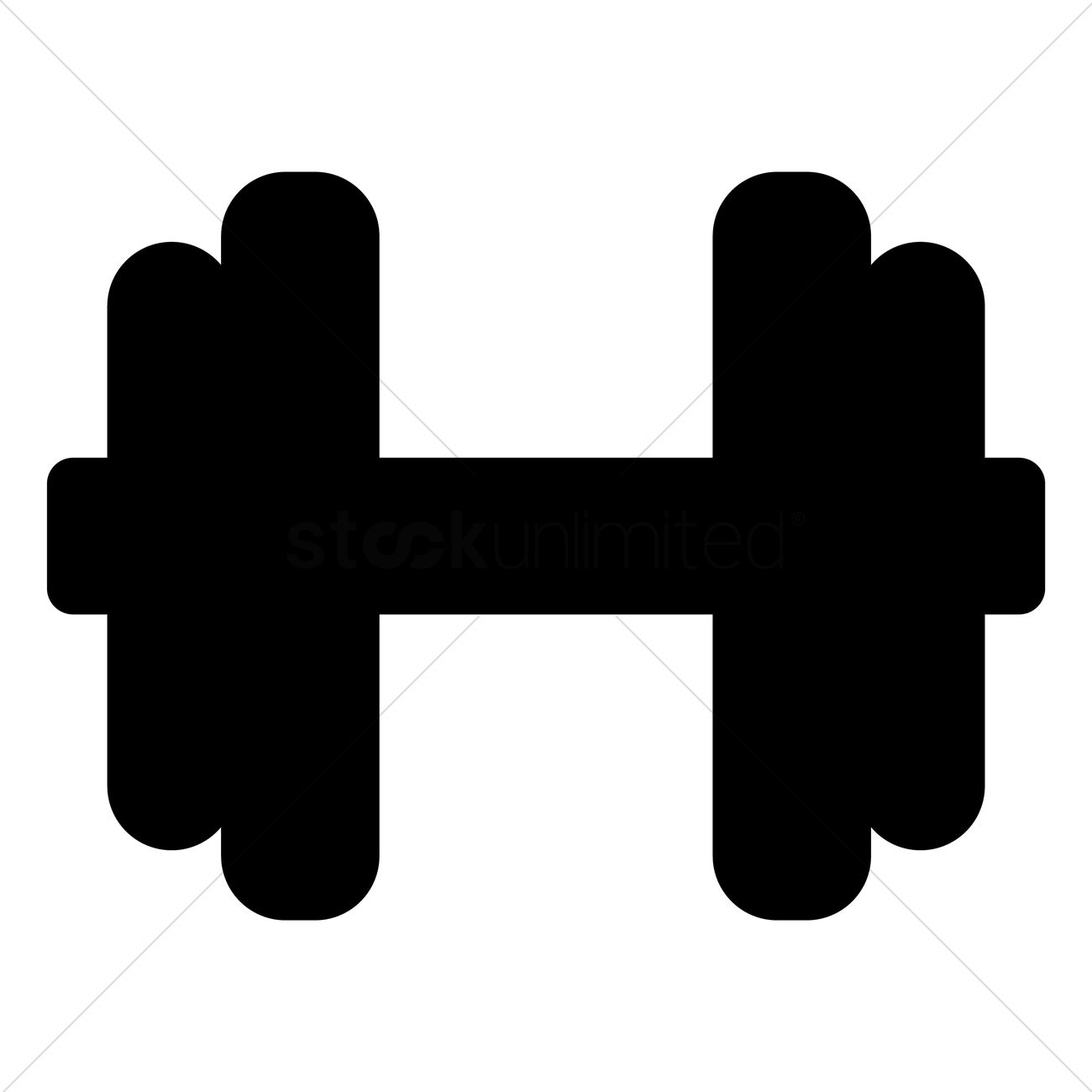 1300x1300 White Clipart Dumbbell