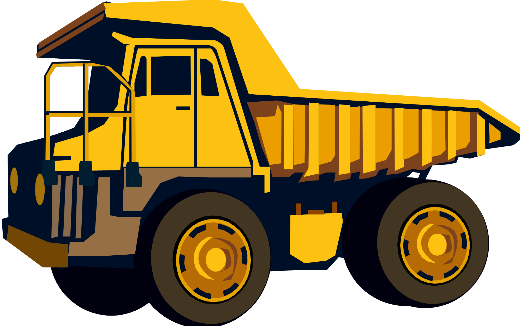 1993x1251 Dump Truck Png Clipart