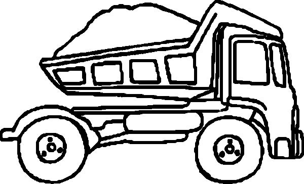 600x364 Dump Truck Free Truck Clipart Truck S Image