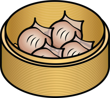 439x390 Dumplings Clipart