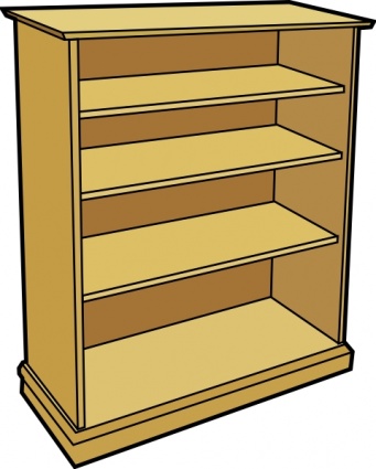 341x425 Dumpling Clipart Wooden Bookcase Clip
