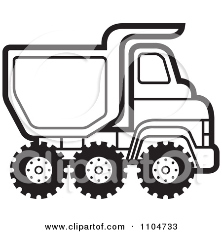 450x470 Monster Truck Black And White Clipart