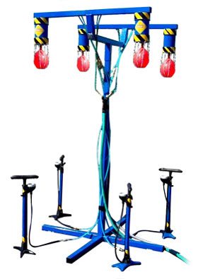 280x395 H2o Water Slides, Pools, And Dunk Tanks