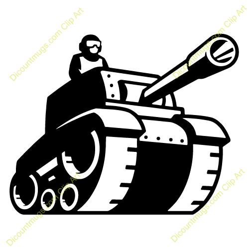 500x500 Military Tank Clipart