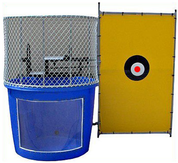 350x321 Dunk Tank Rental Inflatable Slides Amp Concessions Bounce Nation