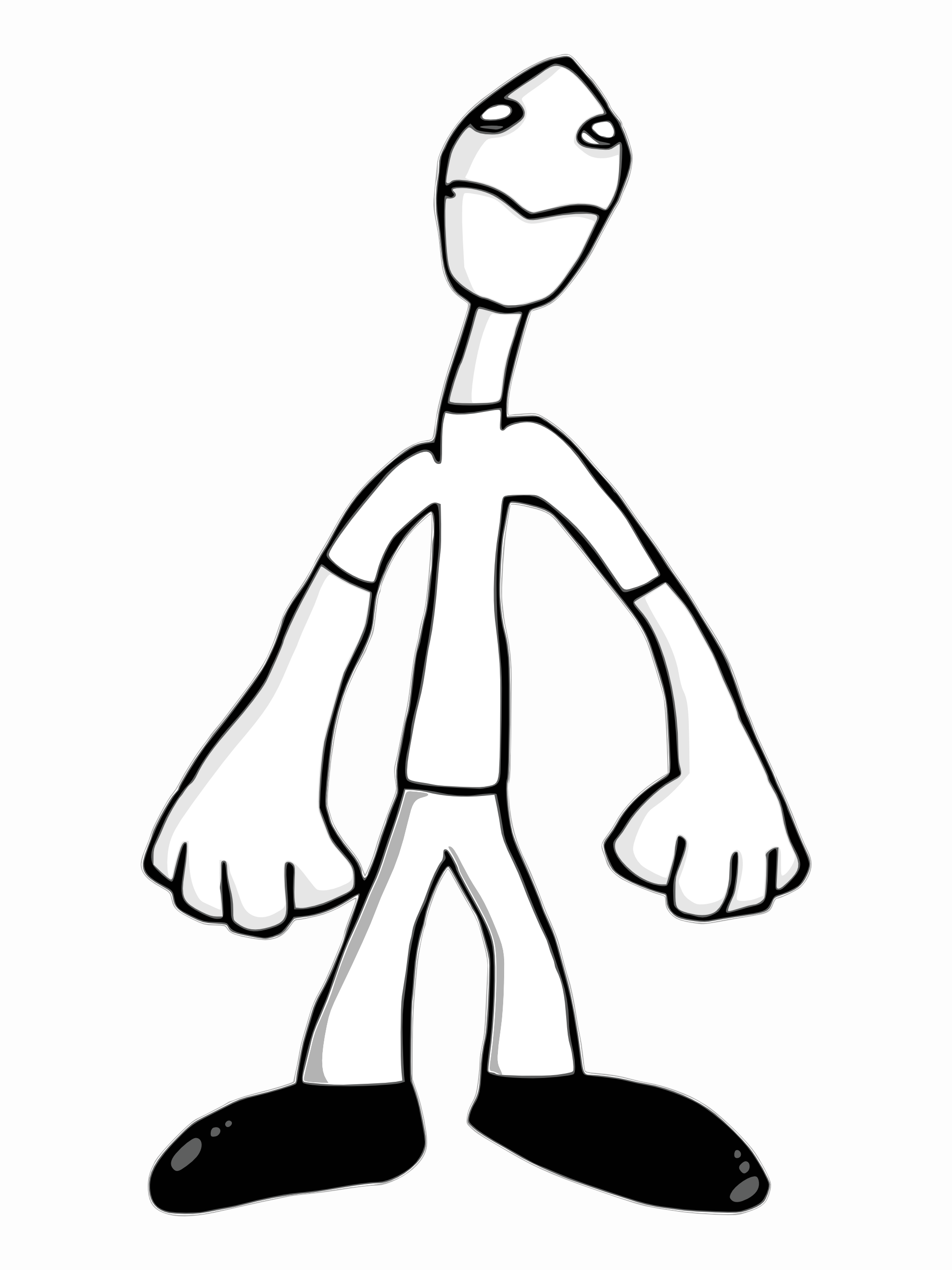 1979x2639 Clip Art Zombie Clerk 2 Black Clipart Cliparts For You