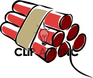 300x254 Weapon Clipart Dynamite
