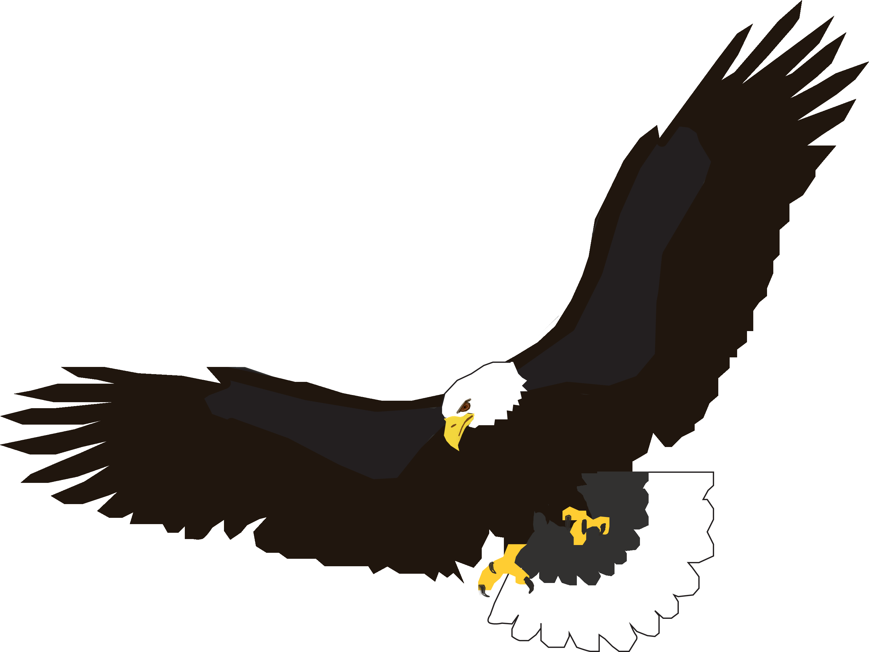 2906x2182 Eagle Wings Clipart Free Images