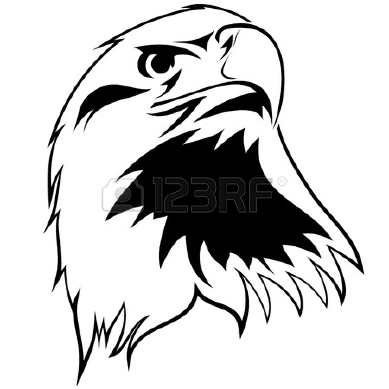 1350x1350 American Eagle Clipart Black And White Clipart Panda Free Clipart