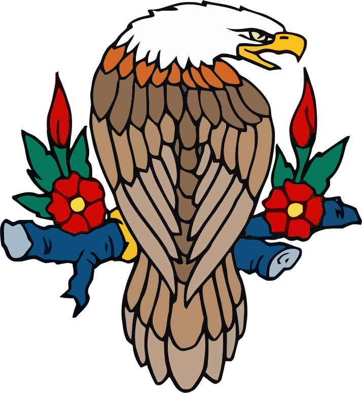 714x774 Bald Eagle Clipart Perched