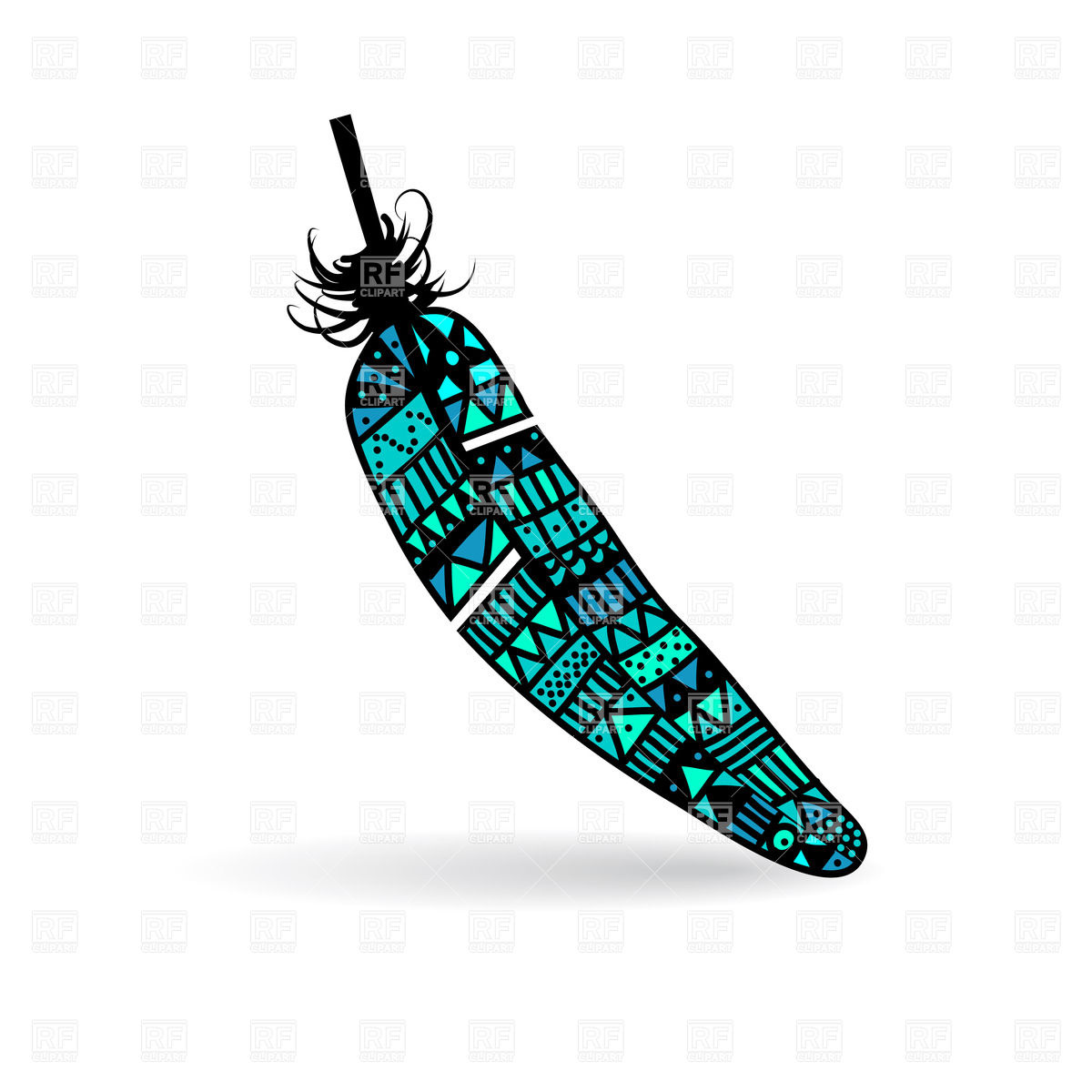 1200x1200 Eagle Feather Drawing Clipart