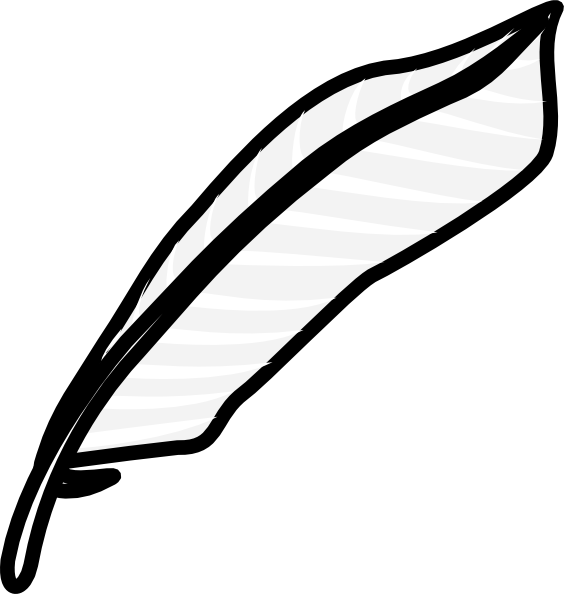 564x594 Indian Feather Clipart