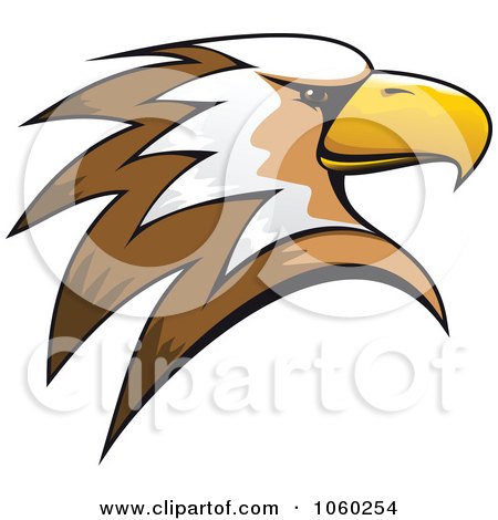 450x470 Royalty Free Vector Clip Art Illustration Of An Eagle Head Logo
