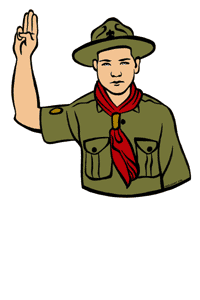 200x300 Boy Scout Free Lds Clipart Clipart Panda
