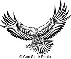 233x194 Clipart Vector Of Eagle Vector Csp4114445