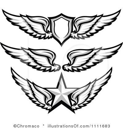 400x420 Harley Davidson Wings Clipart
