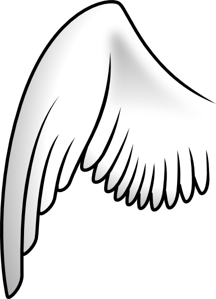 432x596 Clipart Wings