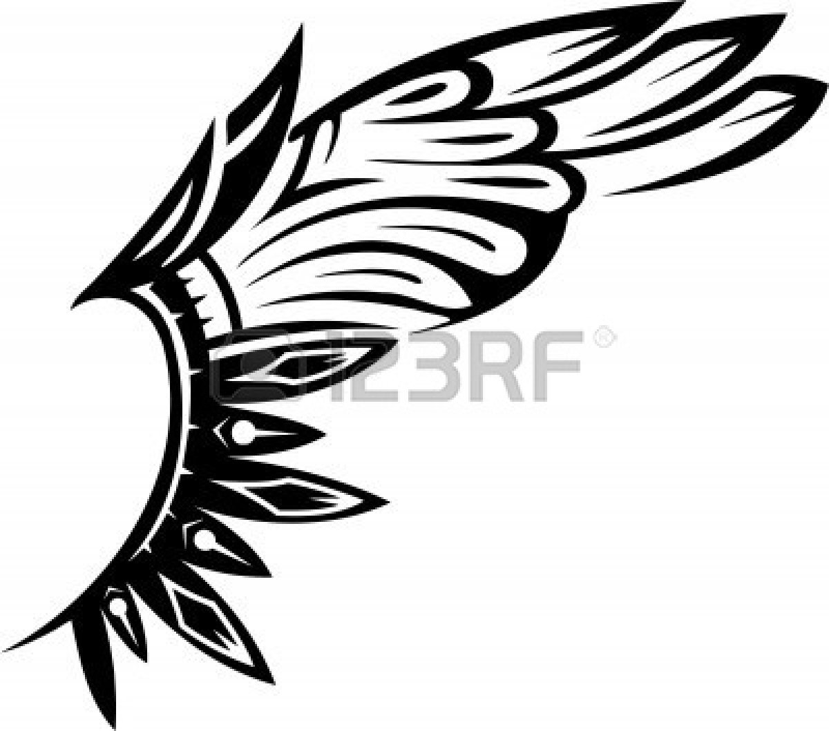 1200x1059 Wings Clipart Feather