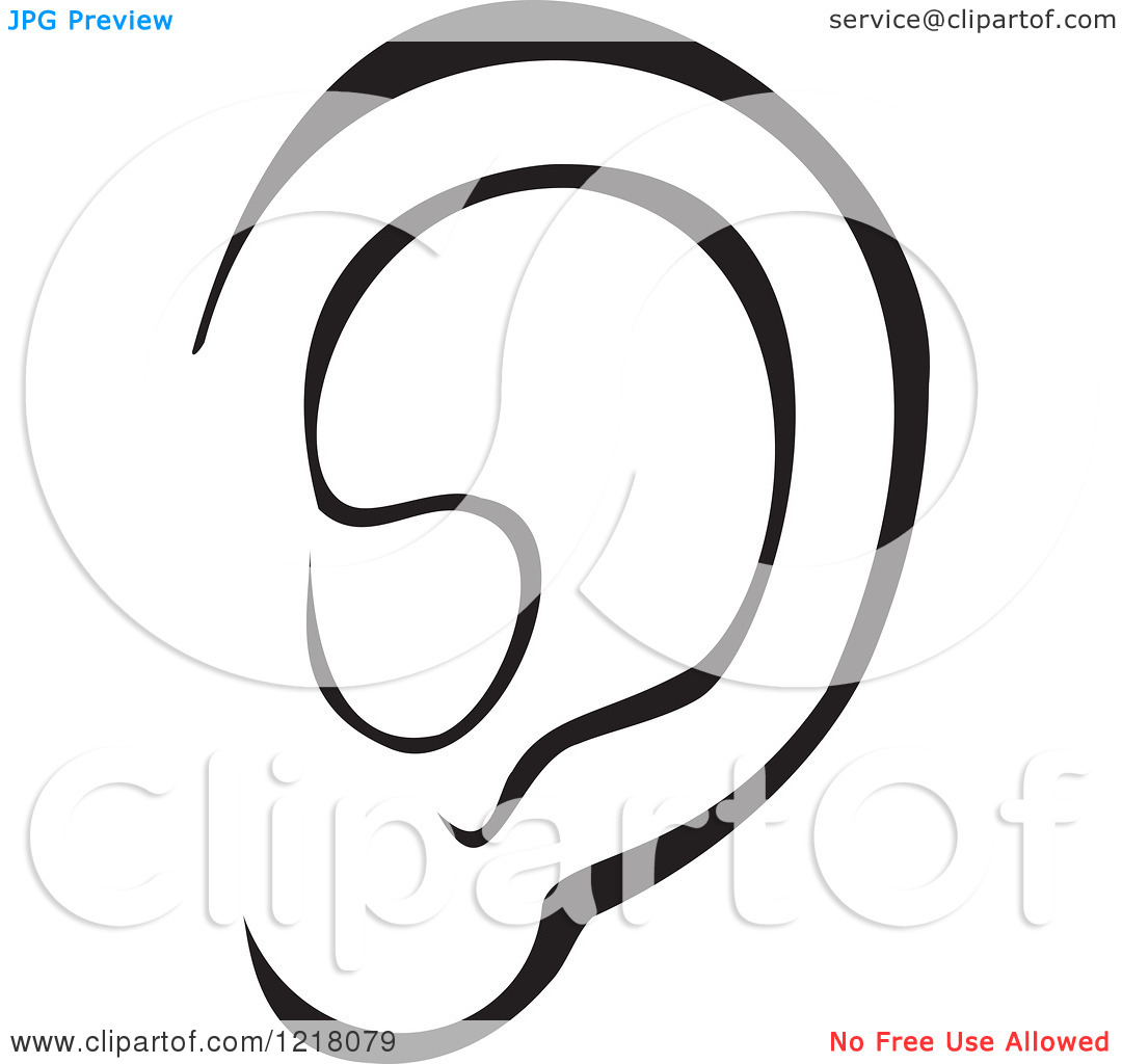1080x1024 Listening Ear Clipart Clipart Panda