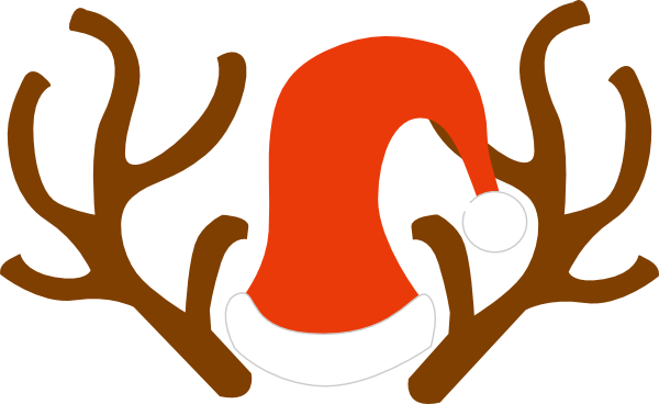 600x368 Rudolph Ears Clip Art